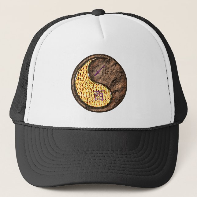 Casquette Sagittaire & Coq de Terre (Devant)