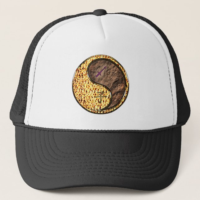 Casquette Sagittaire & Rat de Terre (Devant)