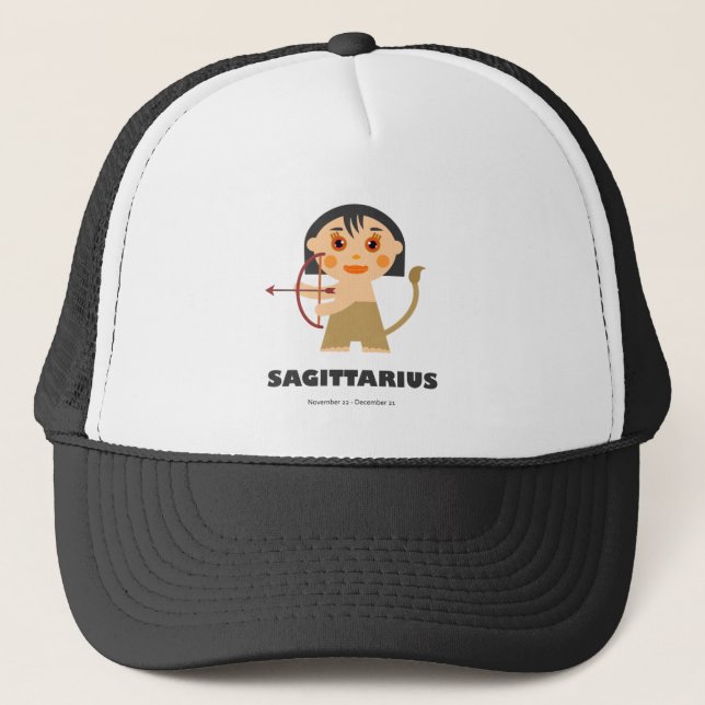 Casquette Sagittarius Zodiac pour enfants (Devant)