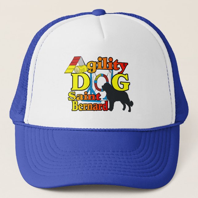 Casquette Saint Bernard Cadeaux d'Agilité (Devant)