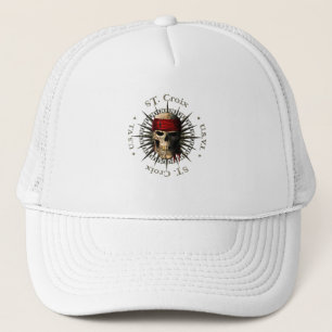Casquette Saint Croix USVI Pirate Skull