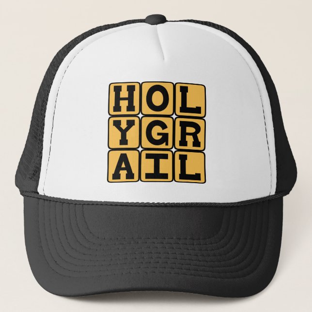 Casquette Saint Graal, Coupe de la Dernière Cène (Devant)