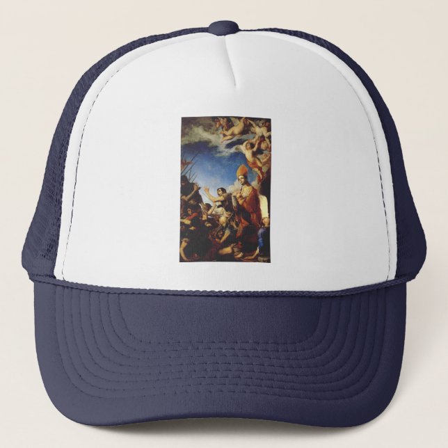 Casquette Saint Janvier, évêque de Bénévent - Beaux-arts (Devant)