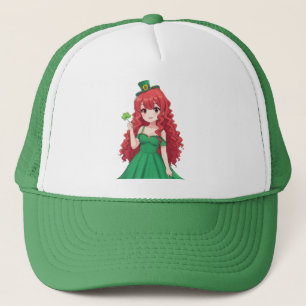 Casquette Saint Patrick's day mignonne, classe d'anime irlan