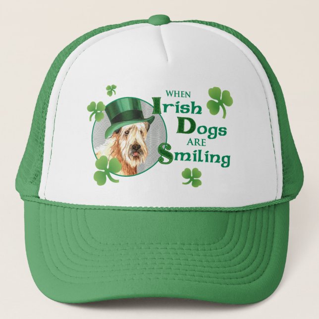 Casquette Saint Patrick's Day Wheaten Terrier (Devant)