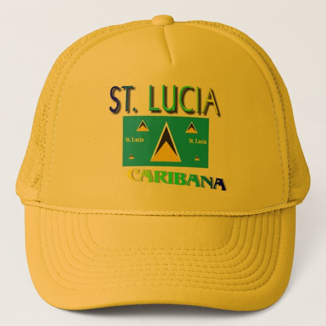 Casquette Sainte-Lucie (Devant)