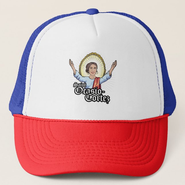 Casquette Sainte Ocasio-Cortez (Devant)