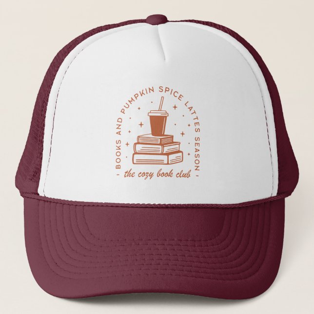 Casquette Saison d'épices des livres et des Citrouilles (Devant)