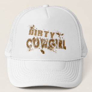 Casquette sale de cow-girl
