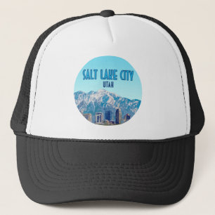 Casquette Salt Lake City Utah Downtown Vintage