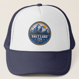 Casquette Salt Lake City Utah Retro Sunset Souvenirs 60s