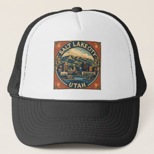 Casquette Salt Lake City Utah rétro vintage Voyage
