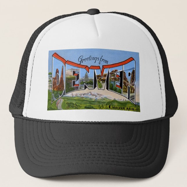 Casquette Salutations de Denver le Colorado (Devant)