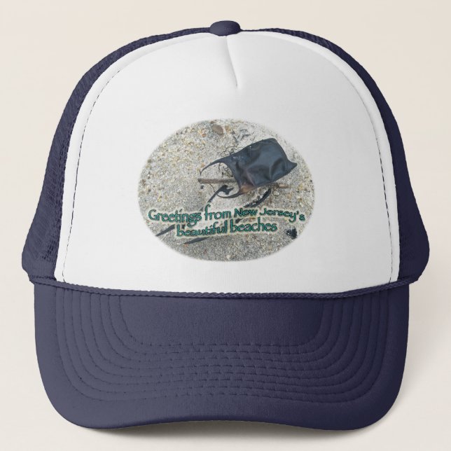 Casquette Salutations des belles plages du New Jersey (Devant)