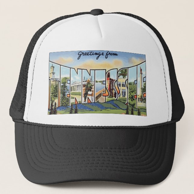 Casquette Salutations du Tennessee, cru (Devant)