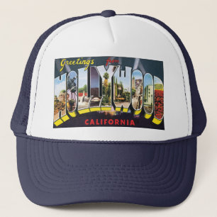 Casquette Salutations Vintage voyage d'Hollywood en Californ