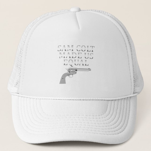Casquette Sam colt made us equal (Devant)