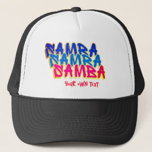 Casquette Samba brasileiro graffiti danse musique tenue