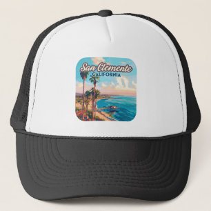 Casquette San Clemente California Beach Orange County Retro