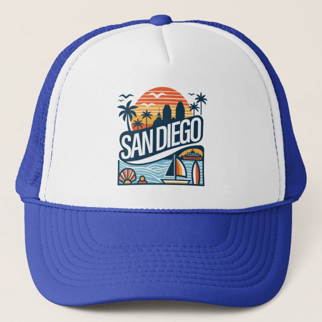 Casquette San Diego Californie (Devant)
