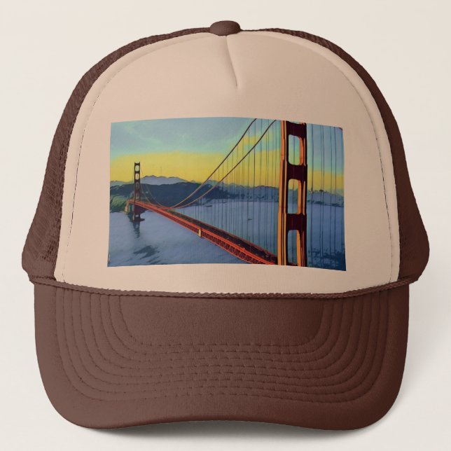 Casquette San Francisco - GOLDEN GATE - Bridge (Devant)