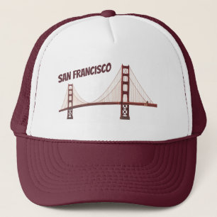 Casquette San Francisco  Pont Golden Gate.