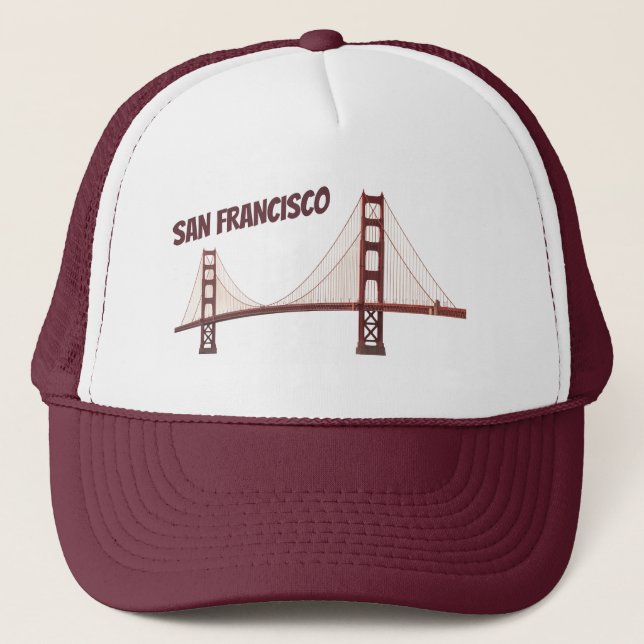 Casquette San Francisco  Pont Golden Gate. (Devant)