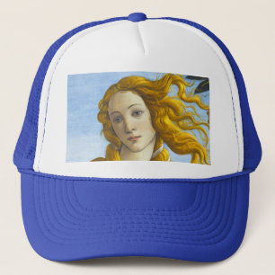Casquette Sandro Botticelli - Naissance de Vénus Gros plan