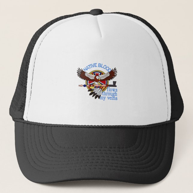 Casquette Sang indigène (Devant)