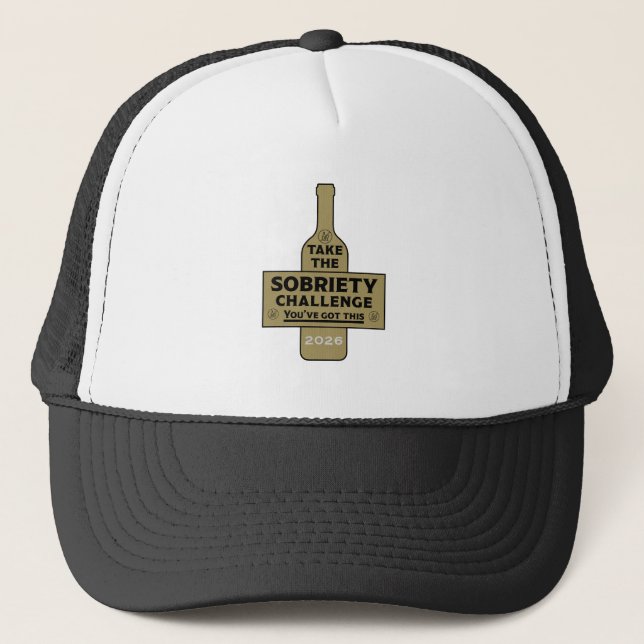 Casquette Sans Alcool Et Sobre (Devant)