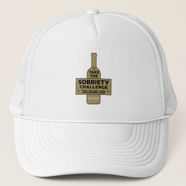 Casquette Sans Alcool Et Sobre (Devant)
