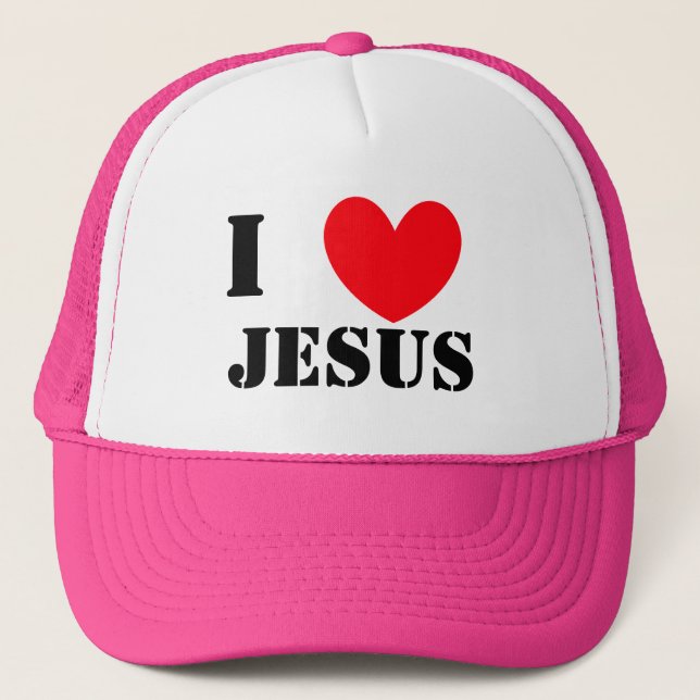 Casquette Sans titre, I, JÉSUS (Devant)