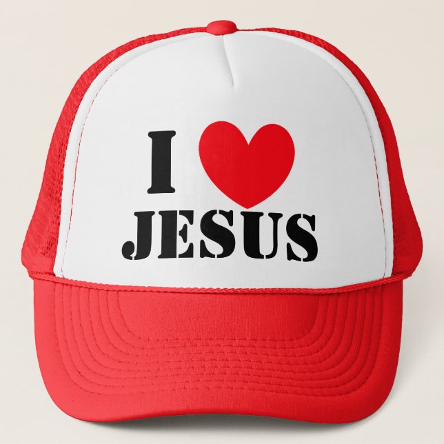Casquette Sans titre, I, JÉSUS (Devant)