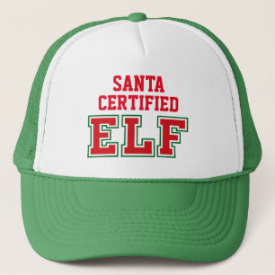 Casquette Santa Certified Elf
