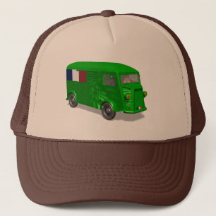Casquette Santa Claus Drives Citroen Type H Van Tube
