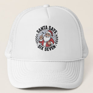 Casquette Santa dit Six Sept 67 Santa Noël Xmas