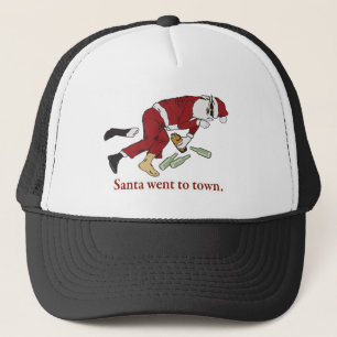 Casquette santa_went_to_town