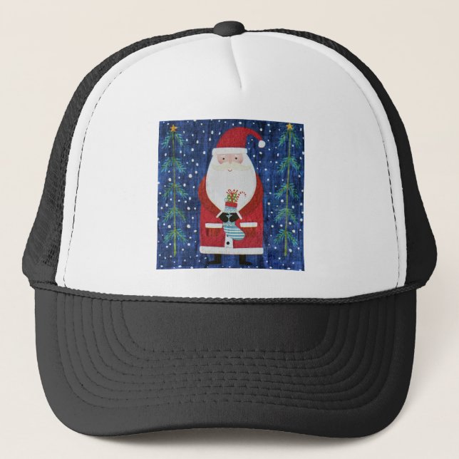 Casquette Santa with Stocking (Devant)