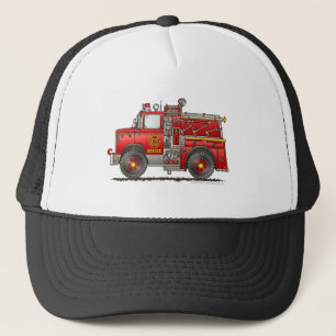 Casquette Sapeur-pompier de camion de pompiers de délivrance