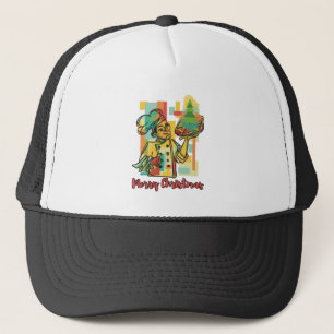 Casquette Sapin de Noël Pizza - Chef Pizza - Cadeau de Noël