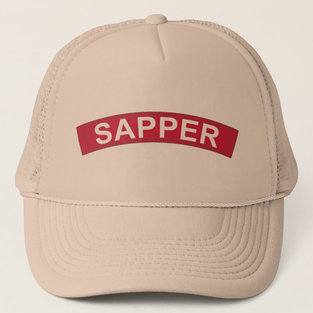 Casquette Sapper - Les ingénieurs de combat (Devant)
