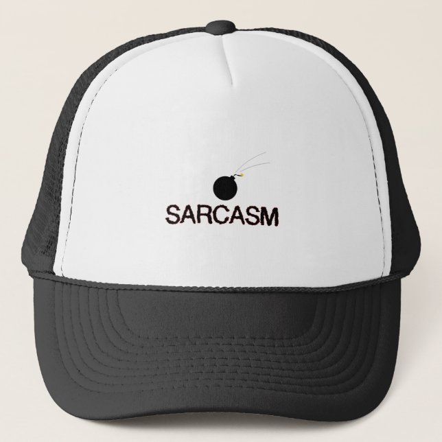 Casquette Sarcasm Bombed (Devant)