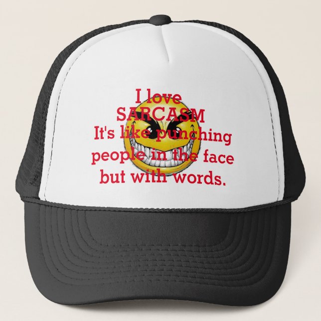 Casquette Sarcasme (Devant)