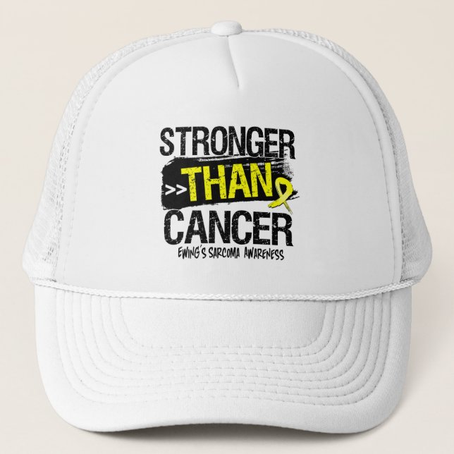 Casquette Sarcome à coudre - Plus fort que le cancer (Devant)