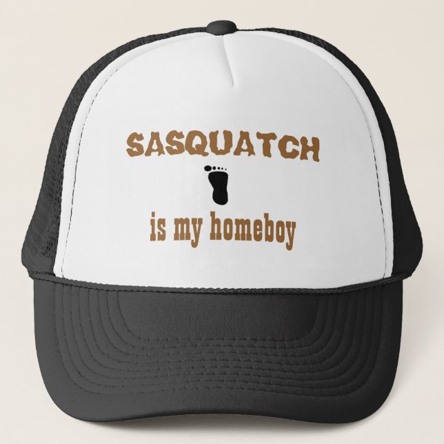 Casquette Sasquatch est mon homeboy (Devant)