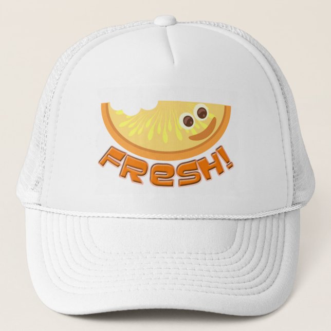 Casquette Sassy Cute Fresh Orange (Devant)