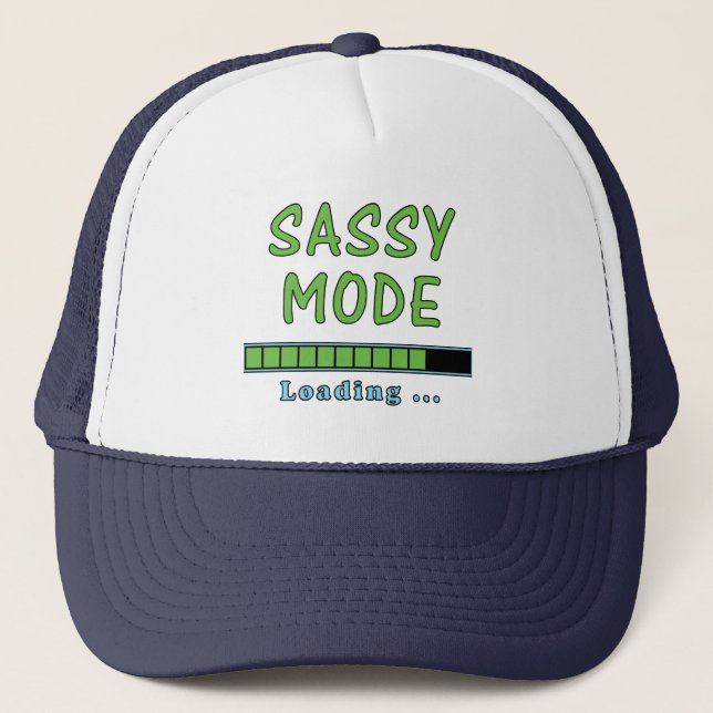 Casquette Sassy Mode Loading … (Devant)