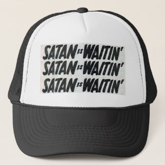 Casquette satan IS waitin