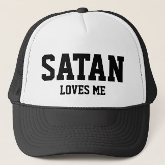 Casquette Satan loves me - Cap - Truckercap - Snapback
