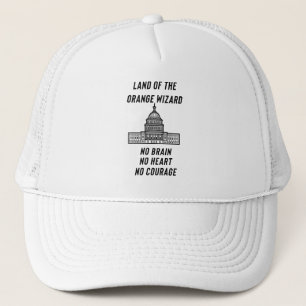 Casquette Satire politique : Le magicien orange du Capitole